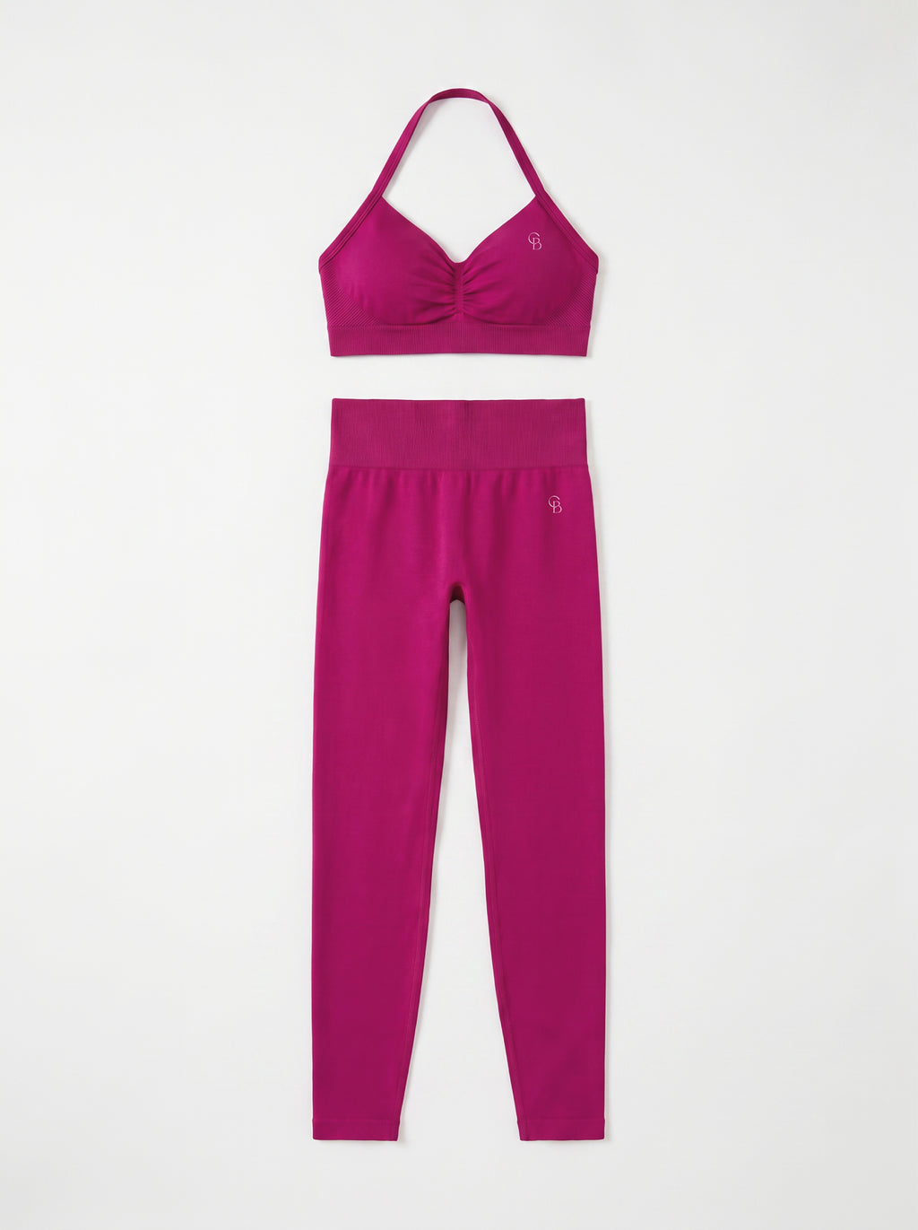Magenta Ruched Set